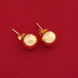 Ball Earrings Stud Women Round Earrings Jewelry