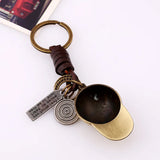 Baseball Cap Keychain Pendant Retro School Bag Decoration Accessories