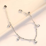 Heart Bracelet Boho Adjustable Cuff with Earrings