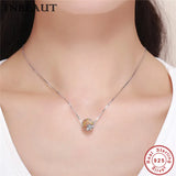 925 Sterling Silver Bee Charm Brown CZ Honeycomb Round Stone Beads
