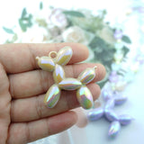Balloon Dog Charms for DIY Jewelry Making Earring Bracelet Pendant