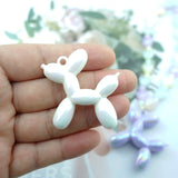 Balloon Dog Charms for DIY Jewelry Making Earring Bracelet Pendant