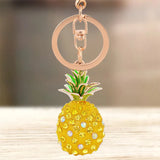 Big Pineapple Keychain Tropical Fruits Key Chain Key Ring Holder