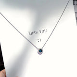 Crystal Tiny Galaxy Stars Pendant Clavicle Chain Necklaces Silver Bling Woman