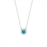 Crystal Tiny Galaxy Stars Pendant Clavicle Chain Necklaces Silver Bling Woman