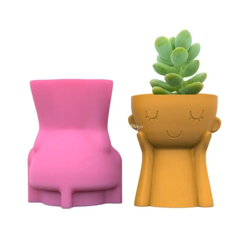 Succulent Silicone Mold Ornament Homemade Ashtray Flower Pot