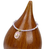 Butterfly Drip Glaze Pendant Bracelet Natural Semi-precious Stones Beads