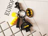 Buzz Lightyear Keychain Building Block Key Ring Pendant