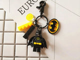 Buzz Lightyear Keychain Building Block Key Ring Pendant