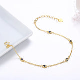 925 Sterling Silver Chain Foot Jewelry Anklet For Women Girls Leg Bracelet