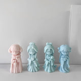 Girl Candle Mold for DIY Soap,Aromatherapy Candle