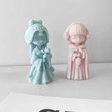 Girl Candle Mold for DIY Soap,Aromatherapy Candle
