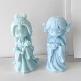 Girl Candle Mold for DIY Soap,Aromatherapy Candle