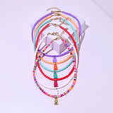 Boho Candy Bear Pendants Necklace for Women