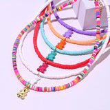 Boho Candy Bear Pendants Necklace for Women