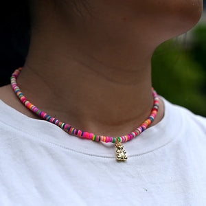 Boho Candy Bear Pendants Necklace for Women