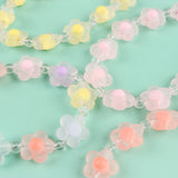 Candy Flower Beads Lanyards Keychains Women Keyring Airpods Car Bag