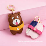 Delicate Key Holder Cover Keychain Bag Portable Accessory Gift