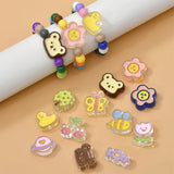 Cartoon Acrylic Beads for Jewelry Making