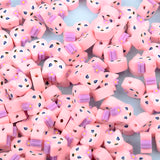 Pink Squirrel Clay Beads for Jewelry Making DIY Bracelet Necklace