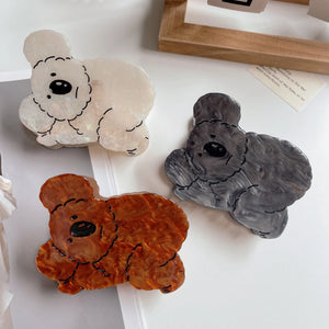 Koala Shape Hair Claws Acetic Acid Hairpin Clip