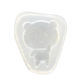 Panda Bear Pendant Resin Casting Mold Silicone Mold