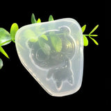 Panda Bear Pendant Resin Casting Mold Silicone Mold