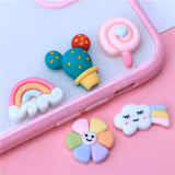 Cactus Lollipop Flowers Charms Jewelry Making Resin Pendant DIY Earring Necklace