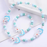 Wooden Animal Shape Beads Child Necklace