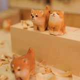 Cat Shiba Inu Wooden Gift Loyal Dog Hachiko Children's