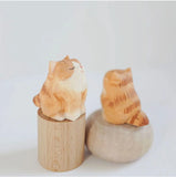 Cat Shiba Inu Wooden Gift Loyal Dog Hachiko Children's
