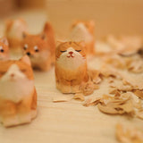 Cat Shiba Inu Wooden Gift Loyal Dog Hachiko Children's