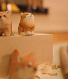 Cat Shiba Inu Wooden Gift Loyal Dog Hachiko Children's