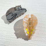 Cat Acetate Big Hair Clip Animal Shark Hairpin Hair Accessories