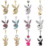 Cat Belly Button Ring Navel Piercing Ring Bunny