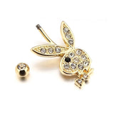 Cat Belly Button Ring Navel Piercing Ring Bunny