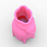 Cat Girl Flower Pot Epoxy Resin Mold DIY Crafts Home Decoration