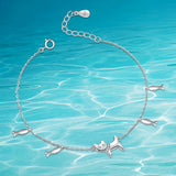 925 Sterling Silver Cat Bracelet For Women Silver Jewelry