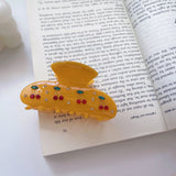 Korea Style Cherry Hair Claw Large Set Hair Clip Accessories