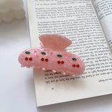 Korea Style Cherry Hair Claw Large Set Hair Clip Accessories