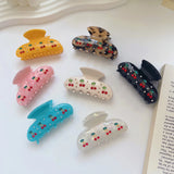 Korea Style Cherry Hair Claw Large Set Hair Clip Accessories