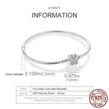Snake Chain Charm Beads Bracelet for Women