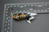 Cloisonne Goldfish Fish Pendant Leather Cord Chains Necklace