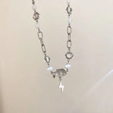 Cloud Lightning Women Necklace Wedding Jewelry Pendant