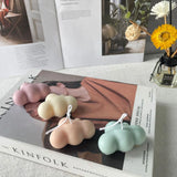 Cloud Shape Silicone Mold for DIY Scented Candle Soap Home Decoration