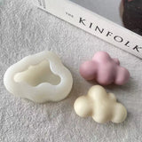Cloud Shape Silicone Mold for DIY Scented Candle Soap Home Decoration