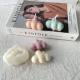 Cloud Shape Silicone Mold for DIY Scented Candle Soap Home Decoration