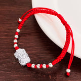 Sterling Silver Pixiu Charm Bracelet for Women