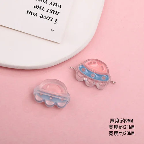 Cherry Planet Flower Bear DIY Hair Accessories
