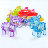 Colorful Acrylic Necklace Pendants 37*34MM 85pcs Plastic Jewelry Girls Charms